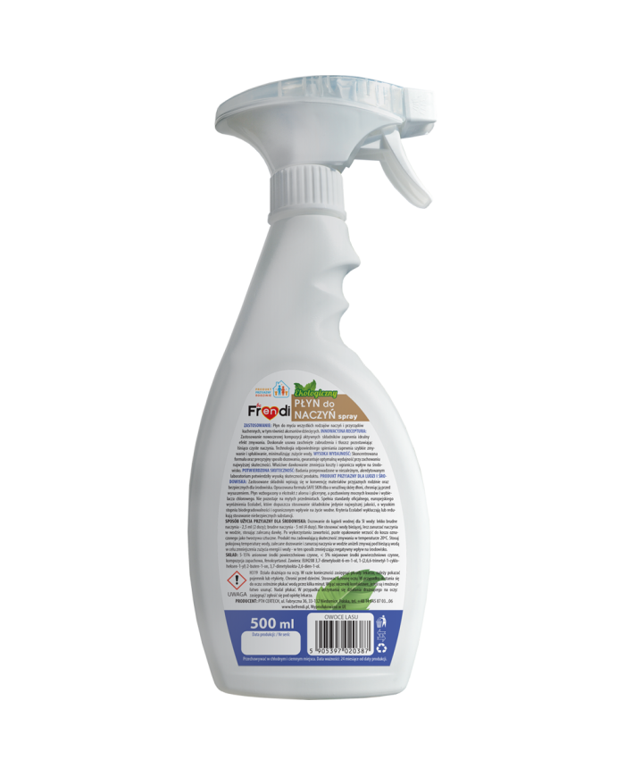 Płyn do mycia naczyń SPRAY beFrendi – Owoce Lasu