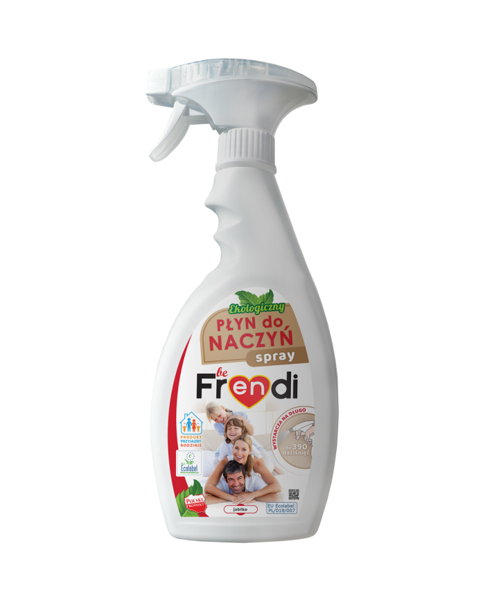 Płyn do mycia naczyń SPRAY beFrendi – Jabłko 