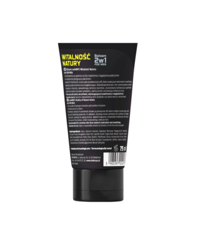 Balsam 2w1 FOR MEN po goleniu i do codziennej pielęgnacji twarzy  - LookNAYS Witalność Natury
