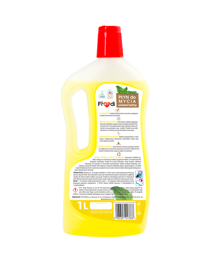 Płyn Uniwersalny beFrendi – Cytrynowy Ogród